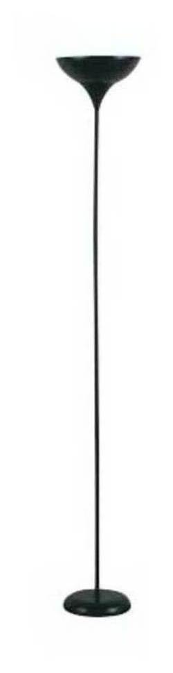 Torchiere Uplighter Floor Lamp - Black